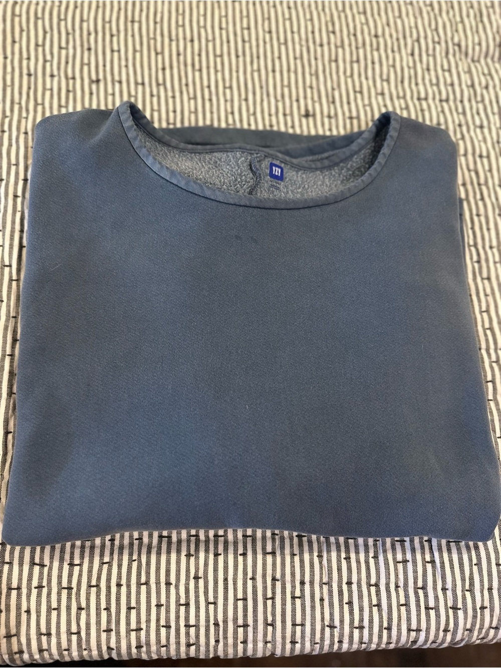 Gap Yeezy Crewneck Sweatshirt - Slate Blue runs large
